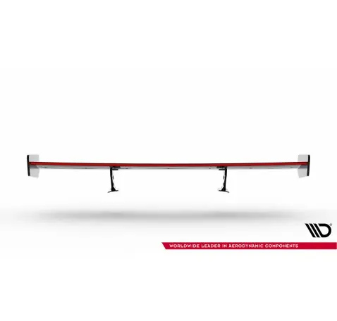 Carbon Spoiler With External Brackets Uprights + LED Toyota Supra Mk5