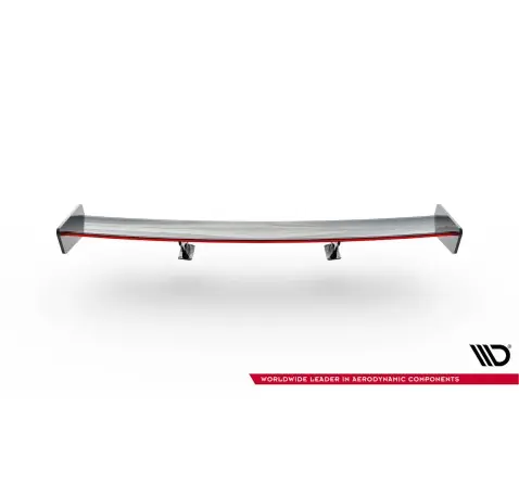 Carbon Spoiler With External Brackets Uprights + LED Toyota Supra Mk5