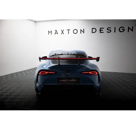 Carbon Spoiler With Upper Swan Mounting + LED Toyota Supra Mk5