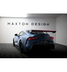 Carbon Spoiler With Upper Swan Mounting + LED Toyota Supra Mk5