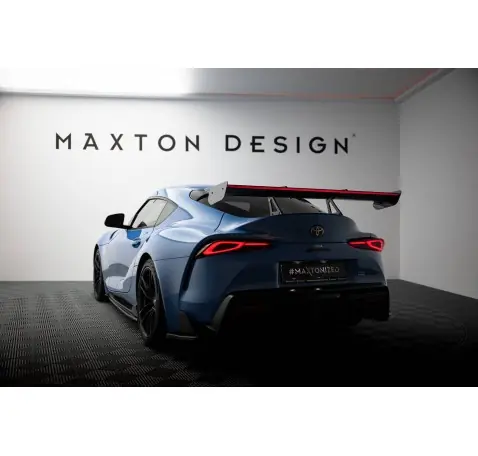 Carbon Spoiler With Upper Swan Mounting + LED Toyota Supra Mk5