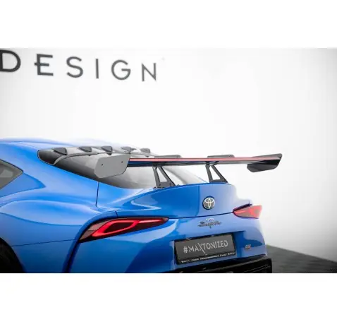Carbon Spoiler With Upper Swan Mounting + LED Toyota Supra Mk5