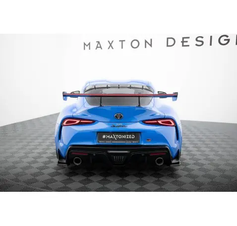 Carbon Spoiler With Upper Swan Mounting + LED Toyota Supra Mk5
