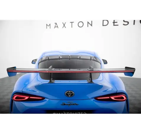 Carbon Spoiler With Upper Swan Mounting + LED Toyota Supra Mk5