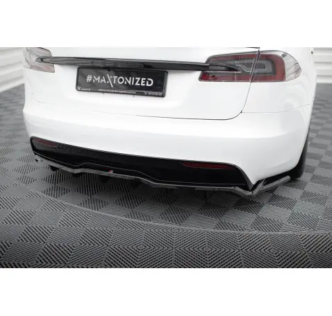 Ensemble Diffuseur Tesla Model S Plaid Mk1 Facelift