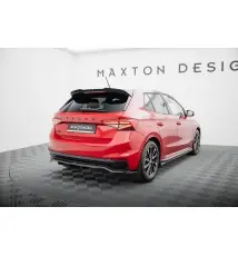 Arriere Splitter (avec une barre verticale) Skoda Fabia Monte Carlo Mk4