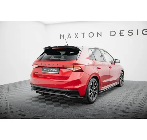 Arriere Splitter (avec une barre verticale) Skoda Fabia Monte Carlo Mk4