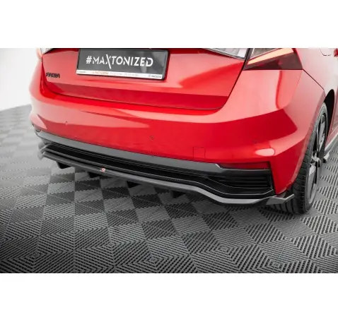 Arriere Splitter (avec une barre verticale) Skoda Fabia Monte Carlo Mk4