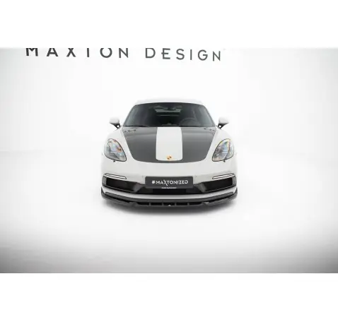 Lame Du Pare-Chocs Avant V.2 Porsche 718 Cayman GTS 982c