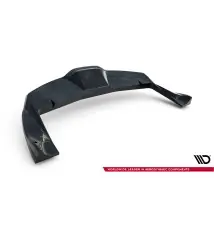 Arriere Splitter (avec une barre verticale) V.2 Tesla Model X Mk1 Facelift