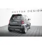 Arriere Splitter (avec une barre verticale) Brabus Smart Fortwo C451 Facelift