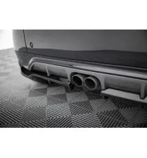 Arriere Splitter (avec une barre verticale) Brabus Smart Fortwo C451 Facelift