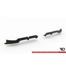 Arriere Splitter (avec une barre verticale) Brabus Smart Fortwo C451 Facelift