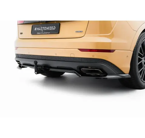 Arriere Splitter (avec une barre verticale) Audi Q8 Mk1 Facelift