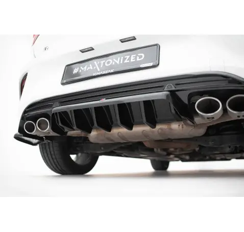 Central Arriere Splitter (avec une barre verticale) Volkswagen T-Roc R Mk1