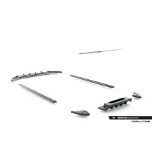 Ensemble Diffuseur Volkswagen T-Roc R Mk1