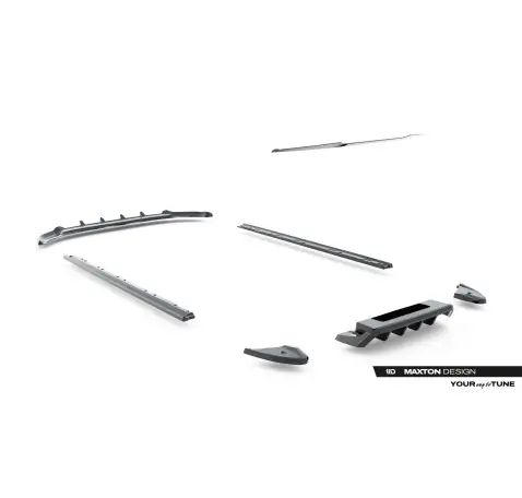 Ensemble Diffuseur Volkswagen T-Roc R Mk1