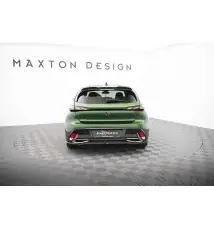 Arriere Splitter (avec une barre verticale) Peugeot 308 GT Hatchback Mk3