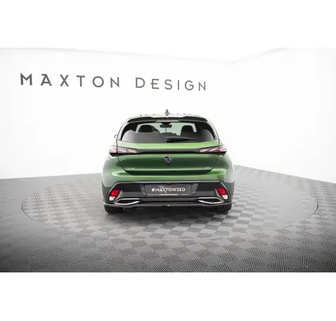 Arriere Splitter (avec une barre verticale) Peugeot 308 GT Hatchback Mk3