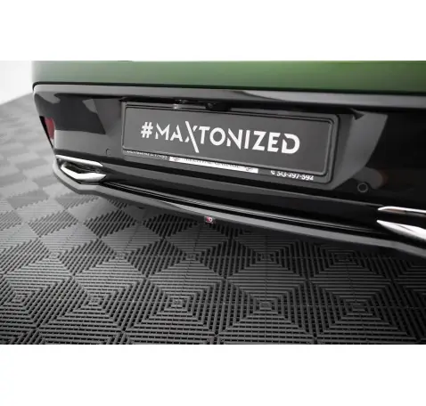 Arriere Splitter (avec une barre verticale) Peugeot 308 GT Hatchback Mk3