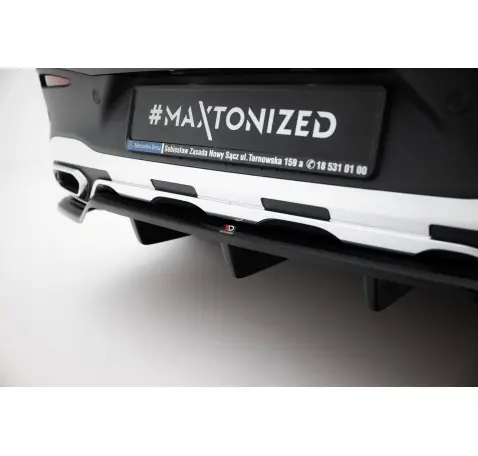 Arriere Splitter (avec une barre verticale) Mercedes-Benz GLC Coupe AMG-Line C254
