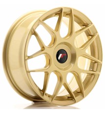 JR Wheels JR18 17x7 ET20-40 Blank Gold