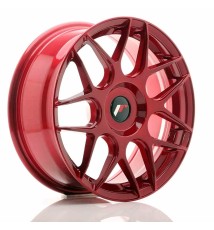 JR Wheels JR18 17x7 ET20-40 Blank Platinum Red