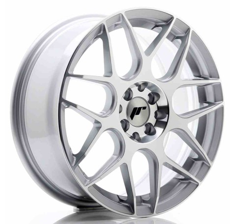 JR Wheels JR18 17x7 ET40 4x100/114 Silver Machined