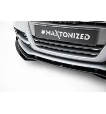 Street Pro Lame Du Pare-Chocs Avant + Flaps Audi TT S / TT S-Line 8J Facelift