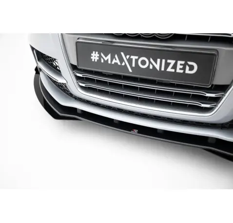 Street Pro Lame Du Pare-Chocs Avant + Flaps Audi TT S / TT S-Line 8J Facelift