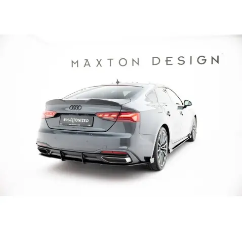 Street Pro Central Diffuseur Arriere + Flaps Audi A5 F5 Facelift Street Pro Central Diffuseur Arriere + Flaps Audi A5 F5 Facelift