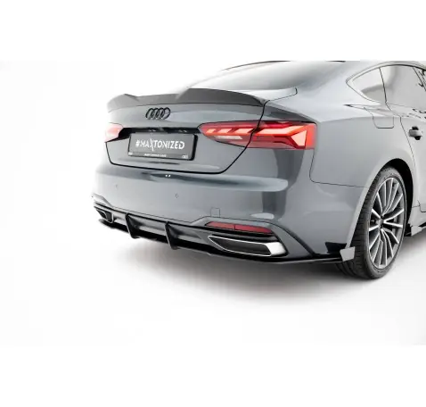 Street Pro Central Diffuseur Arriere + Flaps Audi A5 F5 Facelift