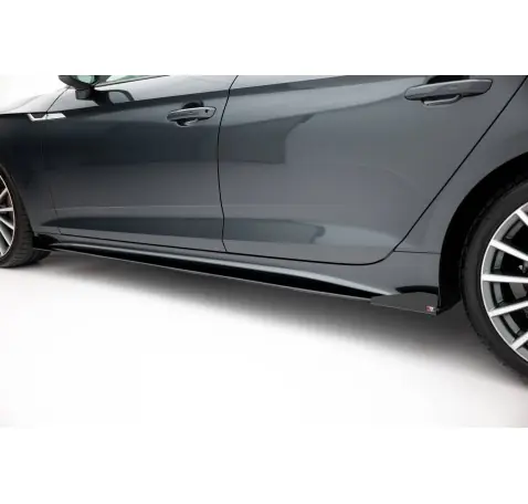 Street Pro Rajouts Des Bas De Caisse + Flaps Audi A5 Sportback F5 Facelift