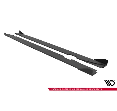 Street Pro Rajouts Des Bas De Caisse + Flaps Audi A5 Sportback F5 Facelift