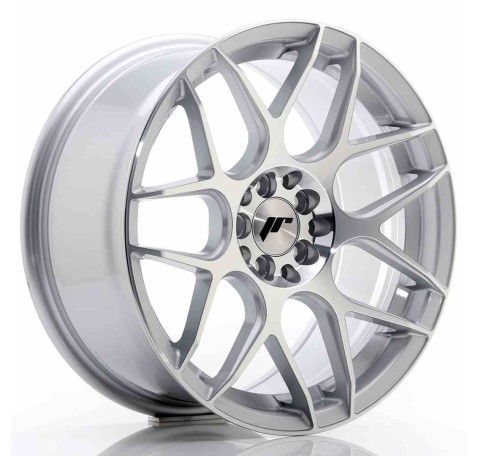 JR Wheels JR18 17x8 ET35 5x100/114 Silver Machined