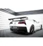 Carbon Spoiler With Internal Brackets Uprights + LED Chevrolet Corvette Stingray / Grand Sport C7
