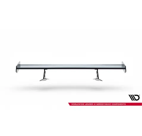 Carbon Spoiler With Internal Brackets Uprights + LED Chevrolet Corvette Stingray / Grand Sport C7