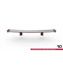 Carbon Spoiler With Internal Brackets Uprights + LED Chevrolet Corvette Stingray / Grand Sport C7