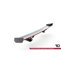 Carbon Spoiler With Internal Brackets Uprights + LED Chevrolet Corvette Stingray / Grand Sport C7