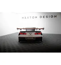 Carbon Spoiler With Upper Swan Mounting + LED Chevrolet Corvette Stingray / Grand Sport C7