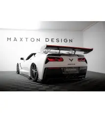 Carbon Spoiler With Upper Swan Mounting + LED Chevrolet Corvette Stingray / Grand Sport C7