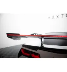 Carbon Spoiler With Upper Swan Mounting + LED Chevrolet Corvette Stingray / Grand Sport C7