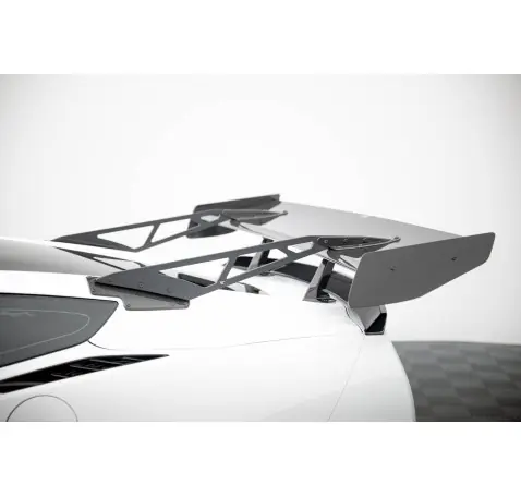 Carbon Spoiler With Upper Swan Mounting + LED Chevrolet Corvette Stingray / Grand Sport C7