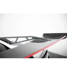 Carbon Spoiler With Upper Swan Mounting + LED Chevrolet Corvette Stingray / Grand Sport C7