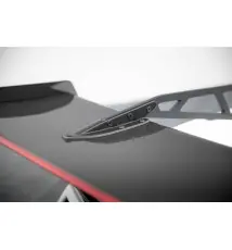 Carbon Spoiler With Upper Swan Mounting + LED Chevrolet Corvette Stingray / Grand Sport C7