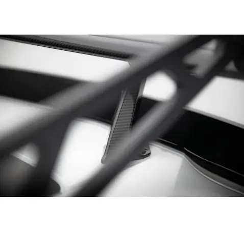 Carbon Spoiler With Upper Swan Mounting + LED Chevrolet Corvette Stingray / Grand Sport C7