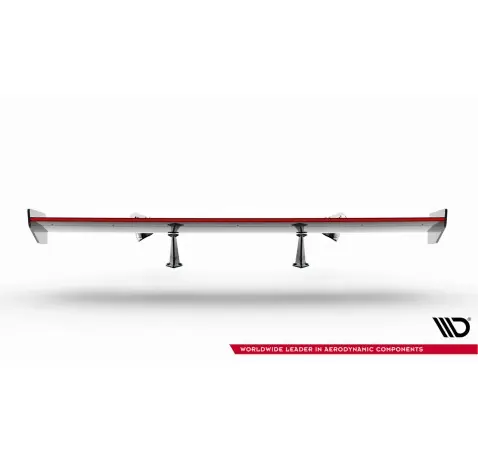 Carbon Spoiler With Upper Swan Mounting + LED Chevrolet Corvette Stingray / Grand Sport C7