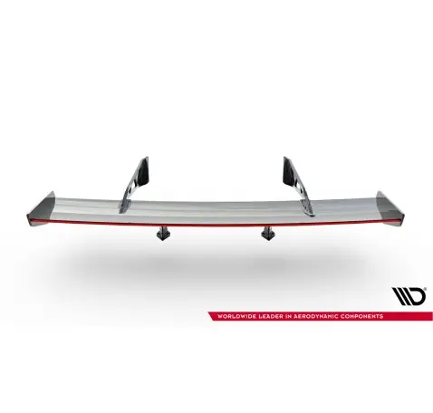 Carbon Spoiler With Upper Swan Mounting + LED Chevrolet Corvette Stingray / Grand Sport C7