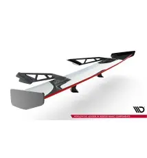 Carbon Spoiler With Upper Swan Mounting + LED Chevrolet Corvette Stingray / Grand Sport C7