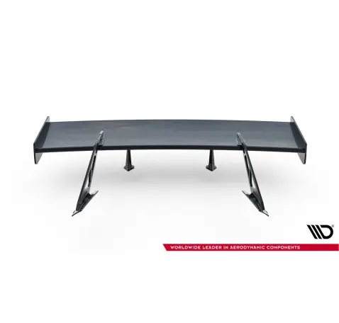 Carbon Spoiler With Upper Swan Mounting + LED Chevrolet Corvette Stingray / Grand Sport C7